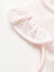 童泰（TONGTAI）婴儿连体衣夏季莫代尔棉女宝宝衣服休闲外出薄款哈衣飞袖爬服 粉色 66cm