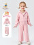 Classic Teddy精典泰迪女童套装儿童外套裤子两件套运动休闲卫衣套 粉色 100 