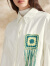 播（broadcast）【新中式】播国风刺绣衬衫女商场同款2024春夏白色上衣BDR1CD0133 W10浅云白 XS
