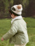 巴拉巴拉儿童棉袄男童棉衣仿羊羔绒温暖舒适2023新款冬季外套洋气 土灰绿40938 110cm
