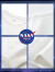 NASA GISS卫衣男国潮联名款印花情侣宽松圆领百搭上衣学生长袖T恤 白色3XL