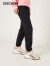 斯凯奇（Skechers）女子舒适运动针织休闲裤时尚百搭运动长裤显瘦束脚裤L423W035
