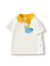 巴拉巴拉婴儿t恤宝宝上衣男童衣服儿童短袖2024新款夏装舒适亲肤 米白10302 110cm