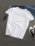 鸿思麟伊（HONGSILINYI）白色T恤女夏棉基础款短袖女修身不透纯色体桖白t打底 白色圆领 M