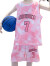 迪士尼（Disney）品牌童装男童夏装儿童套装无袖背心球服两件套5-14岁男孩运动套装 粉色 130cm