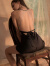 MOXTOC性感睡衣女夏季冰丝凉感吊带蕾丝小胸透明睡裙趣味内衣 粉色（睡裙+T裤） M(80-105斤）