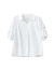 拉夏贝尔（La Chapelle）气质白衬衫女薄款遮肉显瘦上衣潮 白色 M