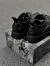 KAMI ANGER新款暗黑方头德比鞋增高休闲皮鞋厚底鞋商务西装正装皮鞋男士冬季 黑色 38