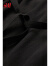 H&M女装连体裤春季莱赛尔混纺梭织九分V领中腰阔腿裤0974691 黑色 165/96