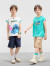 迪士尼（DISNEY）童装儿童男童针织背心吸湿排汗户外运动上衣24夏DB421CE01绿150