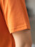 TEEK夏季短袖绿色t恤男士假两件体恤 青少年夏装新款高中生圆领上衣服 【不易褪色】HSC20橘色 175/L