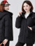 皮尔卡丹品牌羽绒服中年女士款2024冬季新款韩版时尚短款加厚保暖洋气外套 橙色 2XL 125-135斤