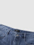 海澜之家（HLA）直筒牛仔裤男春季POWER YOUNG时尚弹力裤子男易穿搭 蓝灰牛过渡色（中）40 180/88A(XL)推荐72-78kg