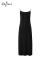 伊芙丽（eifini）伊芙丽修身显瘦针织黑色吊带连衣裙女2024夏装新款显瘦辣妹裙子 黑色 170/92A/XL