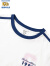 Skechers斯凯奇女童针织透气基础T恤衫夏季休闲短裙儿童运动套装L224G054 雪白色/00QF 120cm