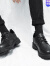 卡帝乐鳄鱼（CARTELO）2023夏季新款皮鞋男款感休闲结婚新郎英伦风商务正装大头脚宽高跟 42 标准皮鞋尺码