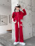 HWHE设计师品牌童装女童春秋套装儿童网红时髦洋气童装炸街外套女大童 杏色 110cm