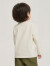 Gap男幼童秋季2023新款LOGO印花运动长袖T恤798952儿童装休闲上衣 米色 90cm(2岁)