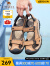 骆驼（CAMEL）夏季男士真皮包头沙滩凉拖鞋防滑软底牛皮商务休闲户外皮凉鞋 沙色 41