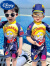 迪士尼儿童泳衣男童夏季奥特曼连体速干装备男孩宝宝夏天沙滩温泉游泳装 黄色 90建议身高80-90cm年龄2-3岁