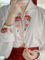 幻黛（HUANDAI）新款古风织金妆花马面裙明制汉服重工刺绣飞机袖女两 仅上衣 L