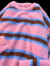 轻爵CURPOPP 原创条纹水貂绒毛衣男女软糯温柔风粉色慵懒感针织衫 粉色 M