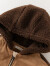 戴维贝拉（DAVE＆BELLA）男童棉服连帽儿童上衣加厚小童宝宝外套冬季新款中大童棉衣 奶咖色【现货】 80cm(建议身高73-80cm)