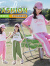迪士尼（Disney）女童夏装套装儿童装卡通T恤哈伦裤两件套夏季九分裤时髦夏季裤子 粉色 150cm
