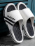 ZNSPDK 2022新款防滑时尚夏季韩版潮流男士凉鞋超轻优购时尚透气拖鞋CR16993P 白色 36(适合36-37码的脚)