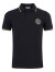 VERSACE JEANS COUTURE范思哲 男装 修身V字徽标辑明边短袖POLO衫 74GAGT08 黑色 M