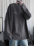 TBSC 长袖T恤男春夏季新款男士潮牌打底衫美式宽松休闲男装衣服 NQY627白色 XL
