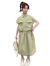 迪士尼（Disney）女童夏装套装2024新款中大童时髦夏季休闲无袖套装裙洋气两件套 杏色 120建议身高110-120年龄5-7岁