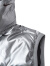 NIKE 耐克童装男女童羽绒马甲冬季新款可拆卸连帽儿童保暖上衣 银灰色 130/64(7)