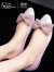 蹀愫（tigrisso）【珊瑚花园】圆头芭蕾舞芭比平底鞋百搭通勤单鞋女TA43125-52 粉紫色 39