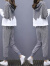 艾珠儿卫衣女2023年春秋季新款韩版宽松显瘦衣服外套小个子运动服两件套 图片色 M