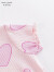 MARC&JANIE马克珍妮童装宝宝夏装女童弹力针织花边短袖T恤儿童上衣230862