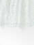 巴拉巴拉【商场同款】儿童连衣裙2024新款夏装大童女裙子国风纱裙 蓝绿色调00384 160cm