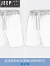 吉普（JEEP）短裤男夏季外穿中老年人夏天棉休闲裤子中年爸爸工装五分裤宽松 自选两件组合[需备注颜色款号] 3XL