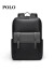POLO背包男士双肩包男17.3英寸笔记本电脑包书包大学生旅行大容量黑色