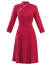 皮尔卡丹（pierre cardin）高档高考妈妈穿红色旗袍旗开得胜2024新款中考款外嫁女回娘家服装 粉色 XL 建议95-105斤