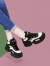 Cupald老爹鞋女2024春季新款女鞋子运动鞋休闲鞋女厚底高帮棉鞋旅游鞋女 黑色（标准尺码） 37