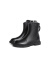 森达（SENDA）气质时装靴女冬季新款商场同款保暖毛绒显瘦中筒靴SYE01DZ3 黑色毛里 35
