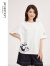 例外（EXCEPTION）【单拍不发货】天使系列女装T恤--满赠商品 米白 34Y(155/80Y)