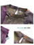 俞兆林（YUZHAOLIN）妈妈夏季套装2024新款国风短袖雪纺衫中老年女装老年人衣服奶奶款 紫色 XL 建议90斤-110斤