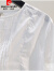 皮尔卡丹PIERRE CARDIN100%纯棉镂空绣花中袖衬衫女圆领宽松衬衣2024夏季韩版小清新上衣 白色 3XL (建议146-165斤)
