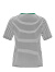 Navigare意大利小帆船短袖针织衫女士2024春季新款内搭短T恤时尚条纹上衣 科技白/绿 XL