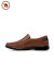 骆驼牌休闲商务皮鞋轻便套脚流行男鞋 W512287220T 棕色 41