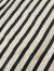 爱居兔2024年夏季新款无袖垫肩设计感条纹衬衫ENECJ2P001A 黑色条纹01 155/80A/S