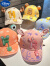 迪士尼（Disney）品牌儿童遮阳帽可爱女童棒球帽宝宝帽子春夏季2024新款男童鸭舌帽 粉色-卡通大字母棒球帽 2-7岁 x 50-54cm