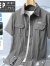 吉普（JEEP）美式工装短袖衬衫男士冰丝外套2024春夏山系休闲衬衣 JP1199黑色 3XL